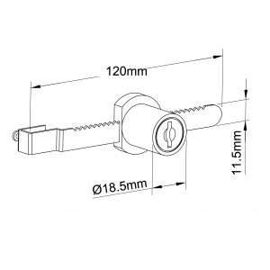 Sliding Glass Door Lock For Window Showcase