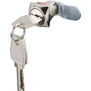 Lock for metal lockers curved