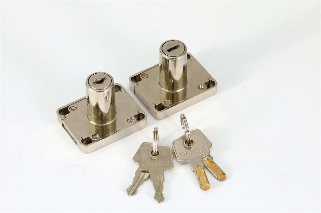Zinc Alloy 139-22mm Furniture Drawer Lock